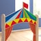 Flash Furniture Bright Beginnings Wooden Puppet Theater with Removable Curtains and Bottom Magnetic Chalkboard with Locking Caster Wheels, Natural MK-ME19202-GG - alternate 4